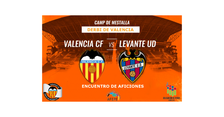 Derbi ValenciaCF-Levante UD – Ejemplo de No a la violencia en el deporte.