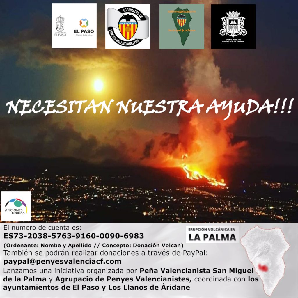 Cómo ayudar a los afectados por la erupción volcánica de La Palma